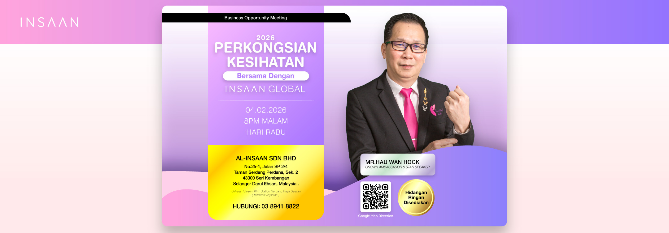 Perkongsian Kesihatan Bersama Dengan Insaan Global